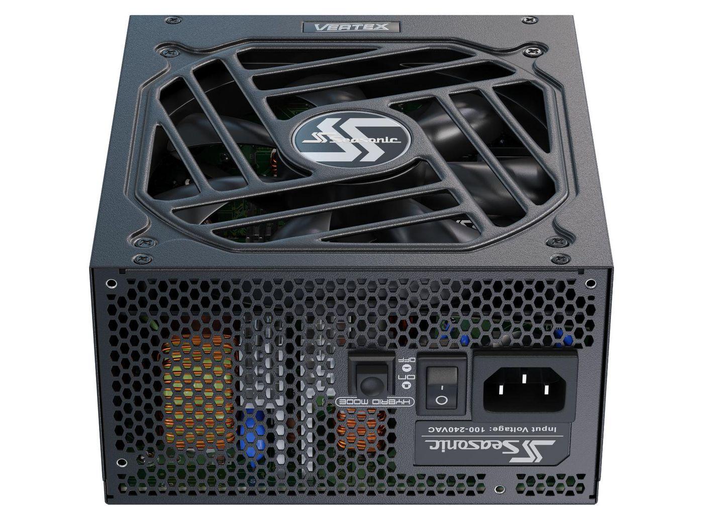 Seasonic VERTEX GX-1000 alimentatore per computer 1000 W 20+4 pin ATX ATX Nero (Seasonic VERTEX GX-1000 1000W 80 Gold Modular P